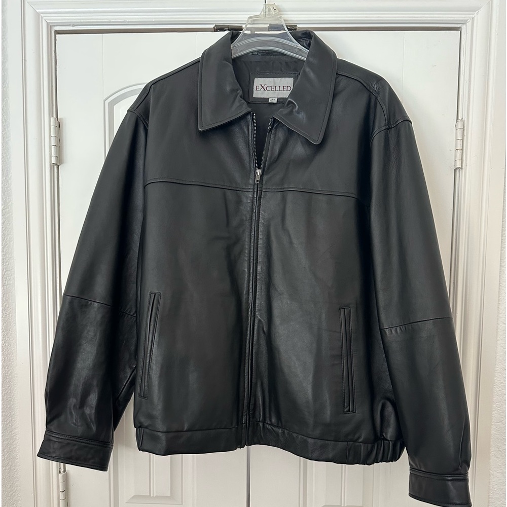Men’s leather jacket